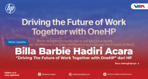 article Billa Barbie Hadiri Acara “Driving The Future of Work Together with OneHP” dari HP