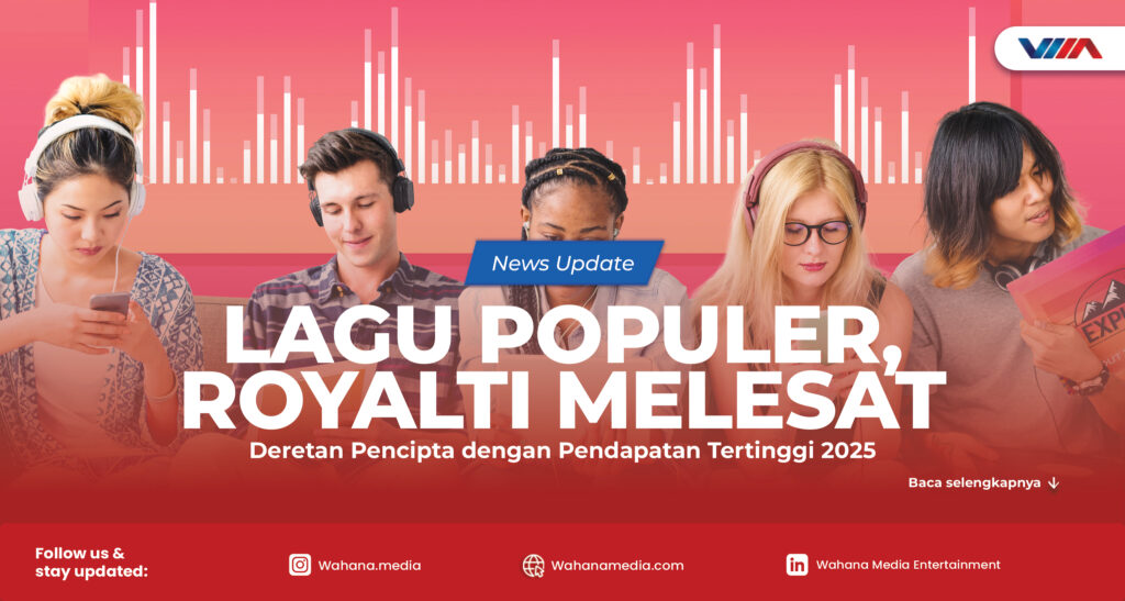Lagu Populer, Royalti Melesat: Deretan Pencipta dengan Pendapatan Tertinggi 2025