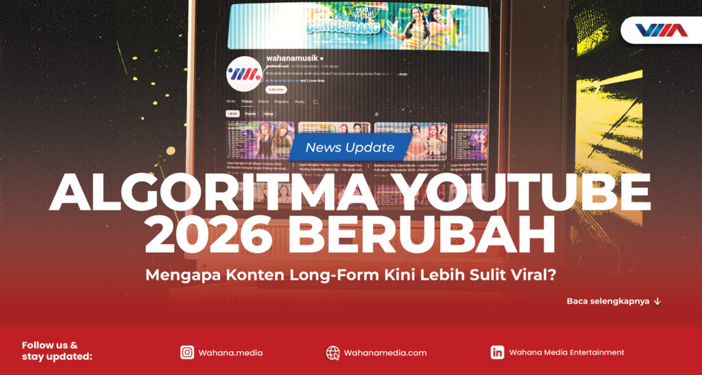 Perubahan algoritma YouTube 2026 terhadap promosi konten long-form