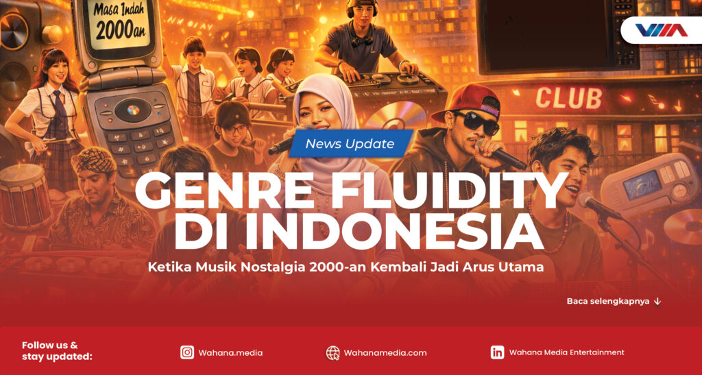 Ilustrasi genre fluidity dalam musik Indonesia dan nostalgia musik era 2000-an