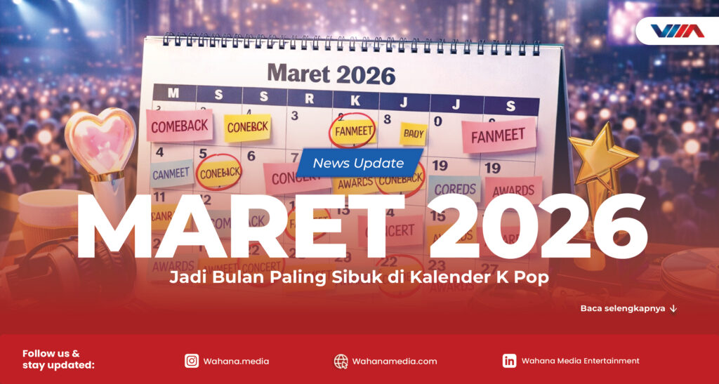 Debut TUNEXX dengan mini album SET BY US ONLY Maret 2026 Comeback WOODZ P1Harmony dan ONEW Maret 2026 Kolaborasi aespa dan Anderson .Paak lagu Keychain soundtrack K POPS