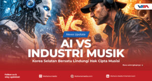 Industri musik Korea Selatan bersatu melawan pelanggaran hak cipta AI di industri musik