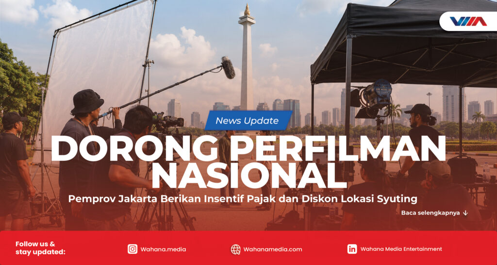 Dorong Perfilman Nasional, Pemprov Jakarta Berikan Insentif Pajak dan Diskon Lokasi Syuting Ilustrasi kegiatan produksi film sebagai bagian dari dukungan Pemprov Jakarta terhadap industri perfilman nasional.