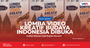 Kreator muda membuat konten budaya Indonesia untuk Lomba Video Kreatif Aku dan Budayaku yang diselenggarakan Kementerian Kebudayaan RI.