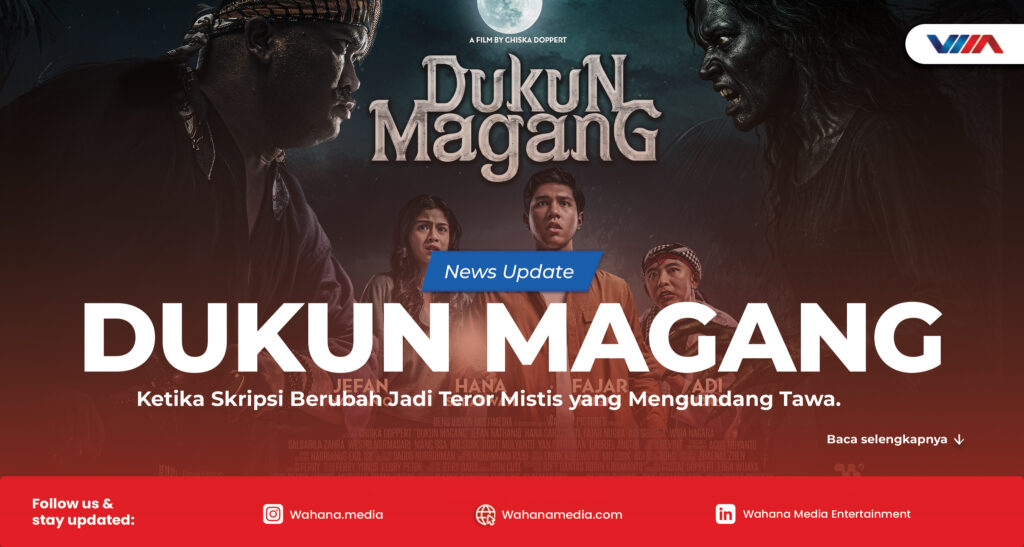 Dukun Magang, Ketika Skripsi Berubah Jadi Teror Mistis yang Mengundang Tawa. Dukun Magang Tayang 18 Juni 2026, Horor Komedi Indonesia dengan Kisah Mistis yang Unik