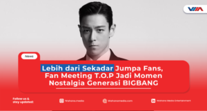 T.O.P BIGBANG dijadwalkan menggelar fan meeting PRE-STUDIO 2026 di Istora Senayan, Jakarta, yang menjadi momen nostalgia bagi para penggemar generasi BIGBANG.