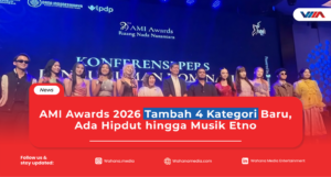 article AMI Awards 2026 menambah empat kategori baru termasuk Hipdut dan musik Etno