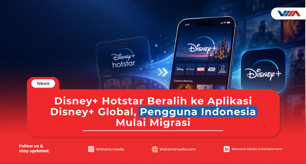 Pengguna Disney+ Indonesia Diminta Pindah ke Aplikasi Terbaru, Ini Cara Migrasinya Logo Disney+ setelah Disney+ Hotstar berubah menjadi Disney+ di Indonesia