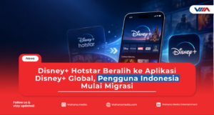 article Logo Disney+ setelah Disney+ Hotstar berubah menjadi Disney+ di Indonesia