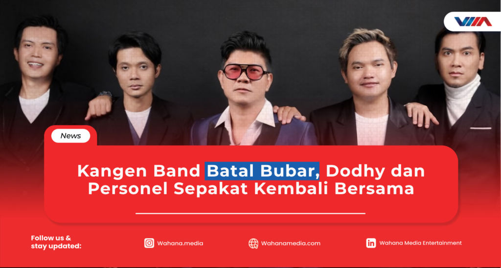 Kangen Band Batal Bubar, Dodhy dan Personel Sepakat Kembali Bersama Kangen Band kembali bersama setelah sempat mengumumkan bubar