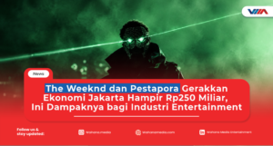 article Suasana konser The Weeknd dan festival Pestapora yang disebut berkontribusi menggerakkan ekonomi Jakarta hingga hampir Rp250 miliar melalui industri hiburan dan ekonomi kreatif.